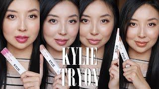 REVIEW & TRYON | KYLIE NEW LIP GLOSSES - Posie K, Candy K, KoKo K, Exposed