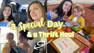 A Special Day and a THRIFT HAUL || Large Family Vlog