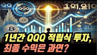 1년간 QQQ 적립식 투자, 최종 수익은 과연? 실제 투자 후기!