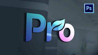 How to make logo in photoshop | Photoshop Logo Design Tutorial