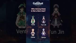 Can you pass this Genshin Impact Quiz?