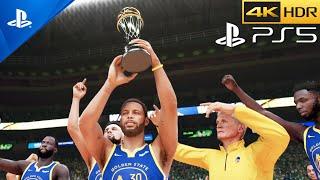 NBA 2K23 Finals Warriors Celtics Game 6 Championship [PS5 Gameplay 4K HDR 60fps]