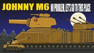 New American Monster JOHNNY M6 - Cartoons about tanks