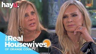 Vicki Gunvalson Loses It At Dinner Over 'Train Rumor' | Season 14 | Real Housewives Of Orange County