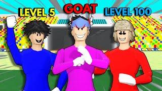 I 1V1'D EVERY LEVEL IN REALISTIC STREET SOCCER! (Roblox)