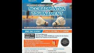 NCC Badminton Tournament 2017 - Live Streaming