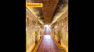 الآثار الفرعونية .ممر ل مزخرف ومهول مقبرة الملك#أساطير #حضارة #مصر #العراق #تاريخ #إكتشاف #history
