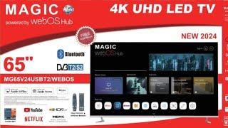 Magic led tv 65" 4k Webos