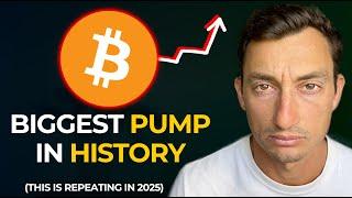 BITCOIN BIGGEST PUMP IN HISTORY: This is Undeniable Proof We Are DOOMED to REPEAT this CYCLE