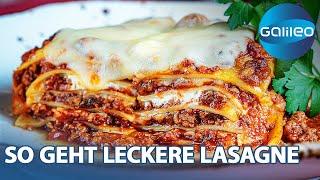 Fabrik oder Manufaktur: Wer macht die bessere Lasagne? | Galileo | ProSieben