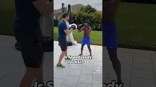 Ishowspeed shows off pad work  ahead of his Ksi boxing match …