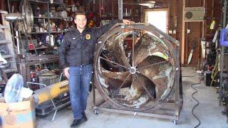 ONE OF A KIND 48 INCH Davidson Exhaust Fan Overview and Demonstration!