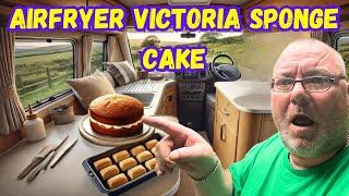 Air Fryer Victoria Sponge Cake!