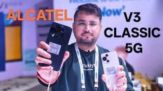 Alcatel V3 CLASSIC 5G Unboxing Review Exclusive with India's NXTPaper Display Technology.