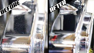 How to Shine Up Old Motorcycle Chrome to LOOK LIKE NEW!! (It's Easier Than You Think)