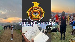 Travel Vlog | MTN BUSHFIRE Festival 2023, Eswatini | South African YouTuber