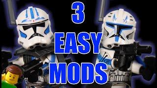 3 Easy Mods for Fives and Rex | Lego Star Wars Upgrades