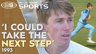 Young Glenn McGrath eyes Australian selection - 1993 | Wide World of Sports