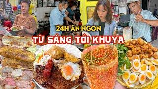 24-HOUR ITINERARY OF DELICIOUS FOOD FROM MORNING TO NIGHT WITHOUT GETTING BORED IN SAIGON