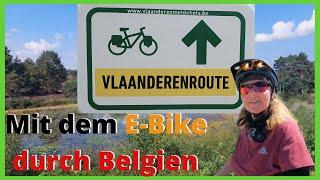 Radreise 2024 Mit dem E-Bike durch Belgien. Vlaanderenroute Tag 1