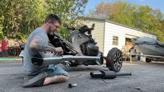 Win A Can-Am Ryker exhaust Contest RLS Exhaust Carbon Series vs The New model   Name it and win it