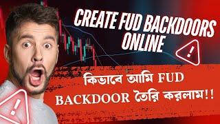 Generate FUD Online Backdoors In Minute | Digital Defenders