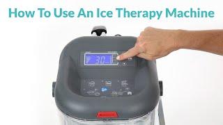 How to Use Ice Therapy Machine Controls