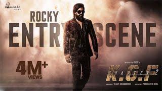 Rocky Bhai Mass Entry Scene  | KGF 2 | Yash | Prashanth Neel | Vijay Kiragandur | Hombale Films