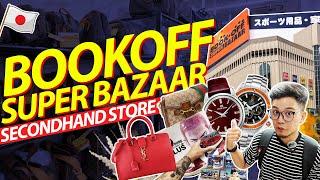 Secondhand Seiko Watch, Omega and designer bags | BookOff Super Bazaar Japan Shopping #japan