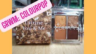 Oblong Polka Dots | GRWM feat. ColourPop Citrine You & Me