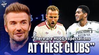 David Beckham discusses Real Madrid, Bellingham, Man Utd & Harry Kane | UCL Today | CBS Sports