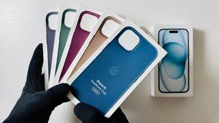 Unboxing FineWoven All Colors for iPhone 15 Blue | ALTI Desk Mat