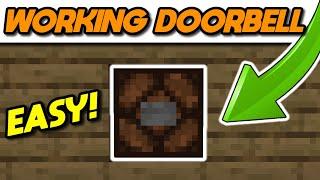 Minecraft Working Doorbell Tutorial #Shorts