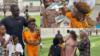 Pape Diouf Celebre L’anniversaire De Son fille Mouhamed Diouf avec Ses Amie et Bb Bass