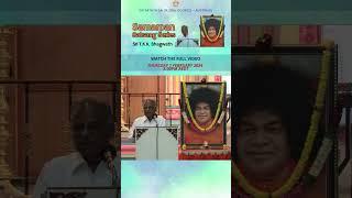 Samarpan Satsang Series - Sri T.K.K. Bhagwath | #satsang #srisathyasai #promo #shorts