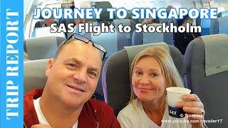 Review SAS Scandinavian Airlines - Airbus A321 Economy Class Flight from Copenhagen to Stockholm