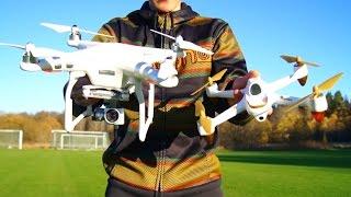 Hubsan vs DJI Phantom -  Performance Comparison