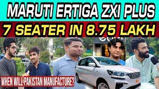 Maruti Ertiga ZXI PLUS 2022| REACTION BY PAKISTANIS| LAJAWAB UBAID