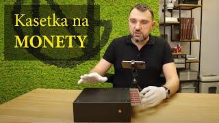 Warsztat numizmatyka - Kasetka na monety Kazimierza Drożdża