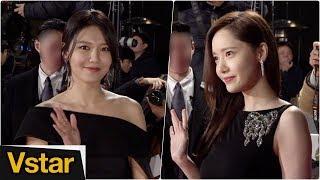 다시 만난 소녀시대(SNSD) 윤아-수영 '오늘은 블랙' (청룡영화제 레드카펫)