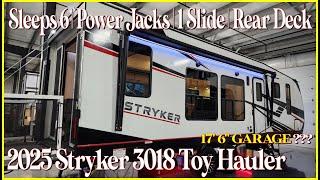 2025 Stryker 3018 Toy Hauler Travel Trailer by Cruiser RV at Couchs RV Nation a RV Review Tour