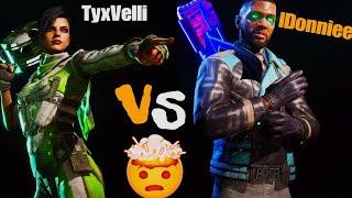 TyxVelli Vs @IDonniee INSANE Top CONTROLLER Players 1v1! | Rogue Company