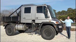 This Massive Unimog U500 Is the Ultimate Insane Mercedes Pickup Truck