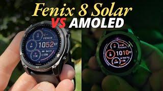 Garmin Fenix 8 Solar vs Garmin Fenix 8 AMOLED - Which Is Better?