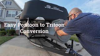 Pontoon to Tritoon Conversion: The Easy Way!