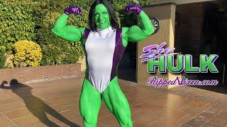 SHE-HULK Female Bodybuilder Ripped Vixen