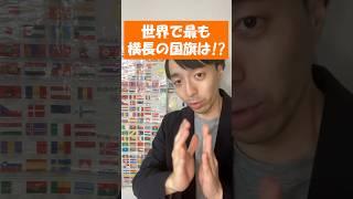 世界で最も横長の国旗はどこ？ #国旗 #国旗マニア #国旗クイズ #月曜から夜更かし #地理 #カタール