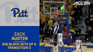 Pitt's Zack Austin's Huge Block Sets Up A Big 3