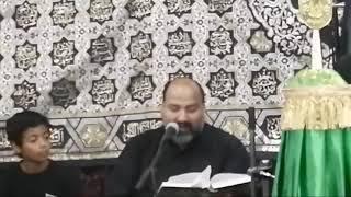 حسينية السيدة ام محمد ال جبران بحي الشاطئ سماحة الشيخ مصطفى الموسى العشرة الثالثة ليلة تاسع 1440