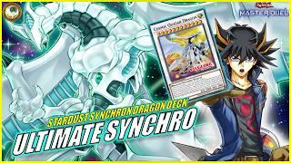 STARDUST SYNCHRON DRAGON DECK  Ultimate Synchro World Easy Combo Guide [Yu-Gi-Oh! MASTER DUEL]